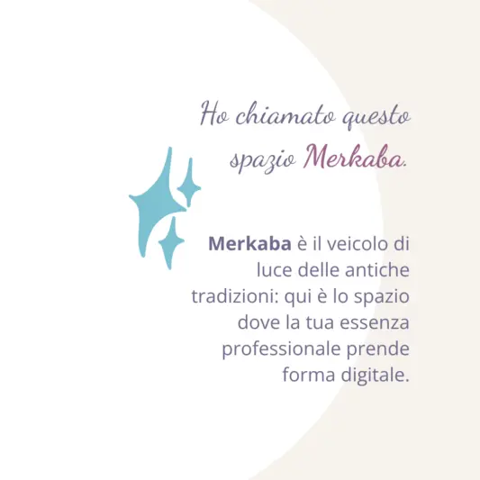 La tua essenza prende forma